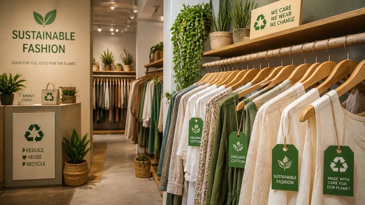 branduri de modă sustenabilă și inițiative ecologice în industria fashion