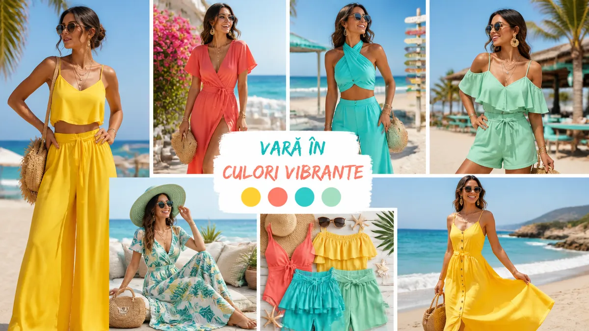 culori de vară pentru stare de spirit pozitivă și ținute estivale colorate