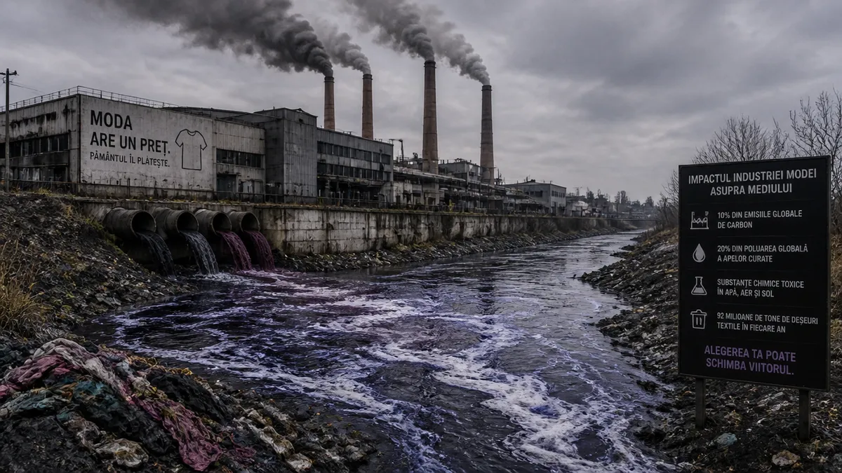 impactul ecologic al industriei modei asupra mediului înconjurător