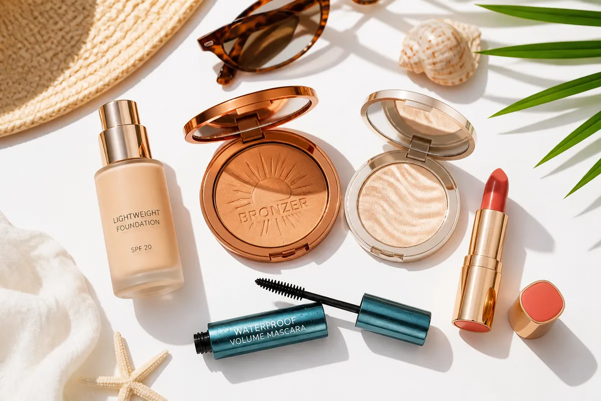 produse machiaj vară esențiale cosmetice sezon cald