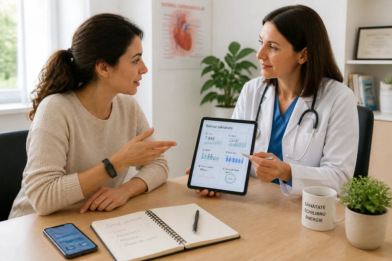 consultație medicală și interpretarea datelor de sănătate