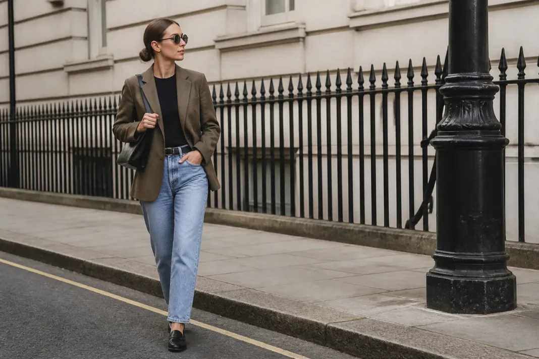 Estetica londoneză inspirată de Zara transformă piesele clasice în ținute urbane Estetica londoneză inspirată de Zara transformă piesele clasice în ținute urbane