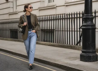 Estetica londoneză inspirată de Zara transformă piesele clasice în ținute urbane