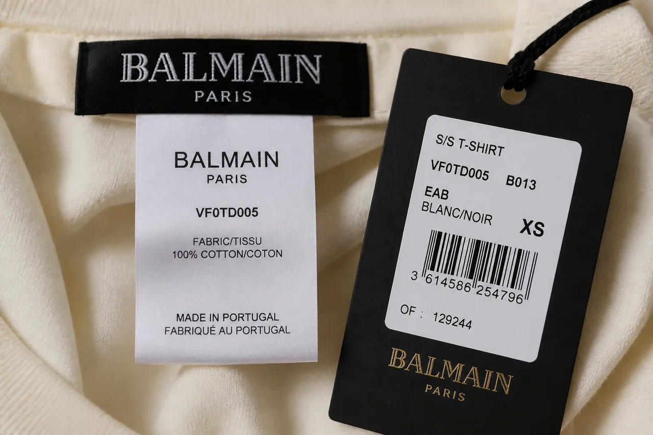 etichetă și serie la produse luxury second-hand