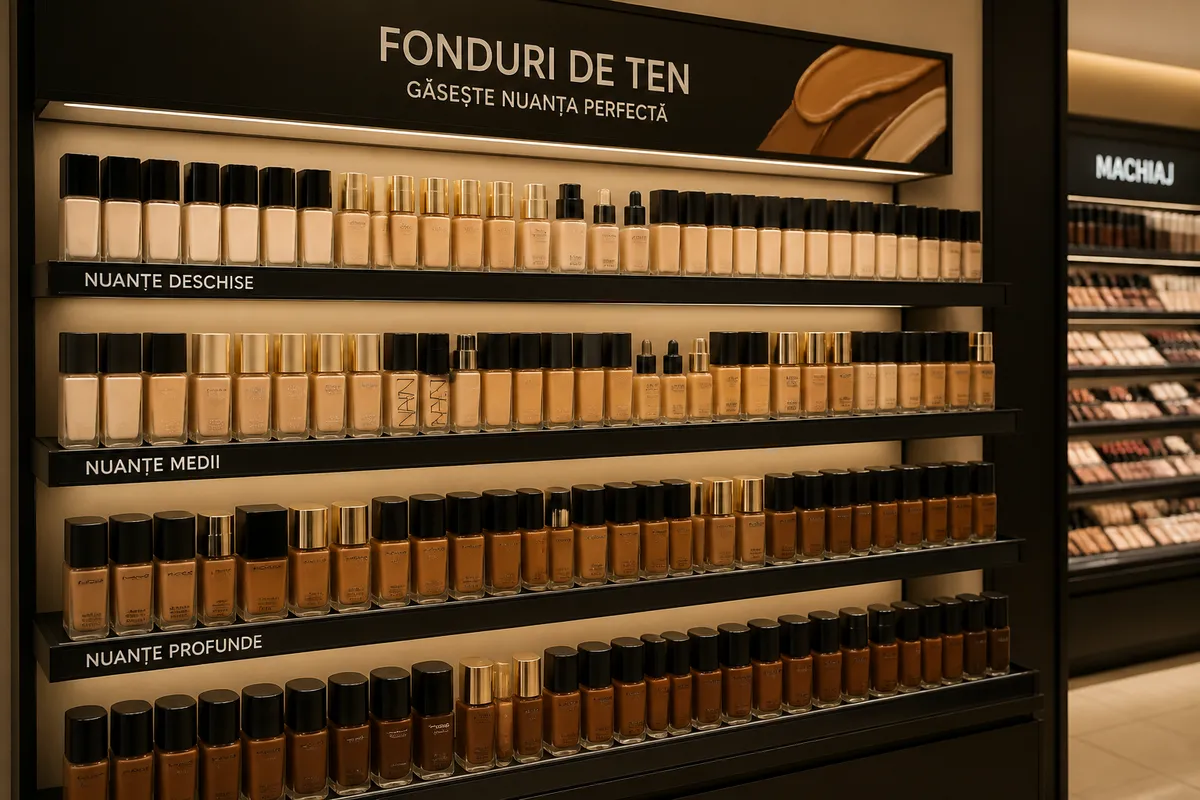 mituri fond de ten nuanțe cosmetice magazin