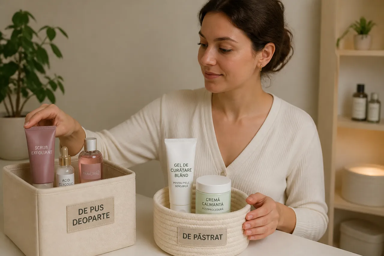 produse de evitat când pielea este iritată după tratamente cosmetice