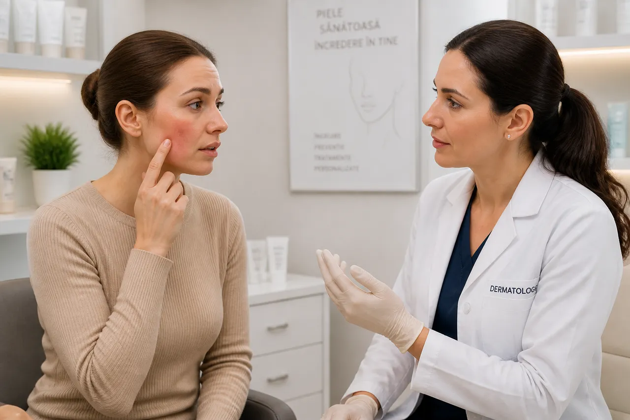 semne de alarmă după proceduri cosmetice și consult dermatologic