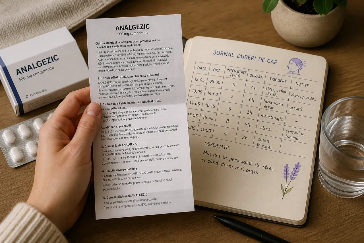 analgezice luate prea des și durere de cap repetitivă