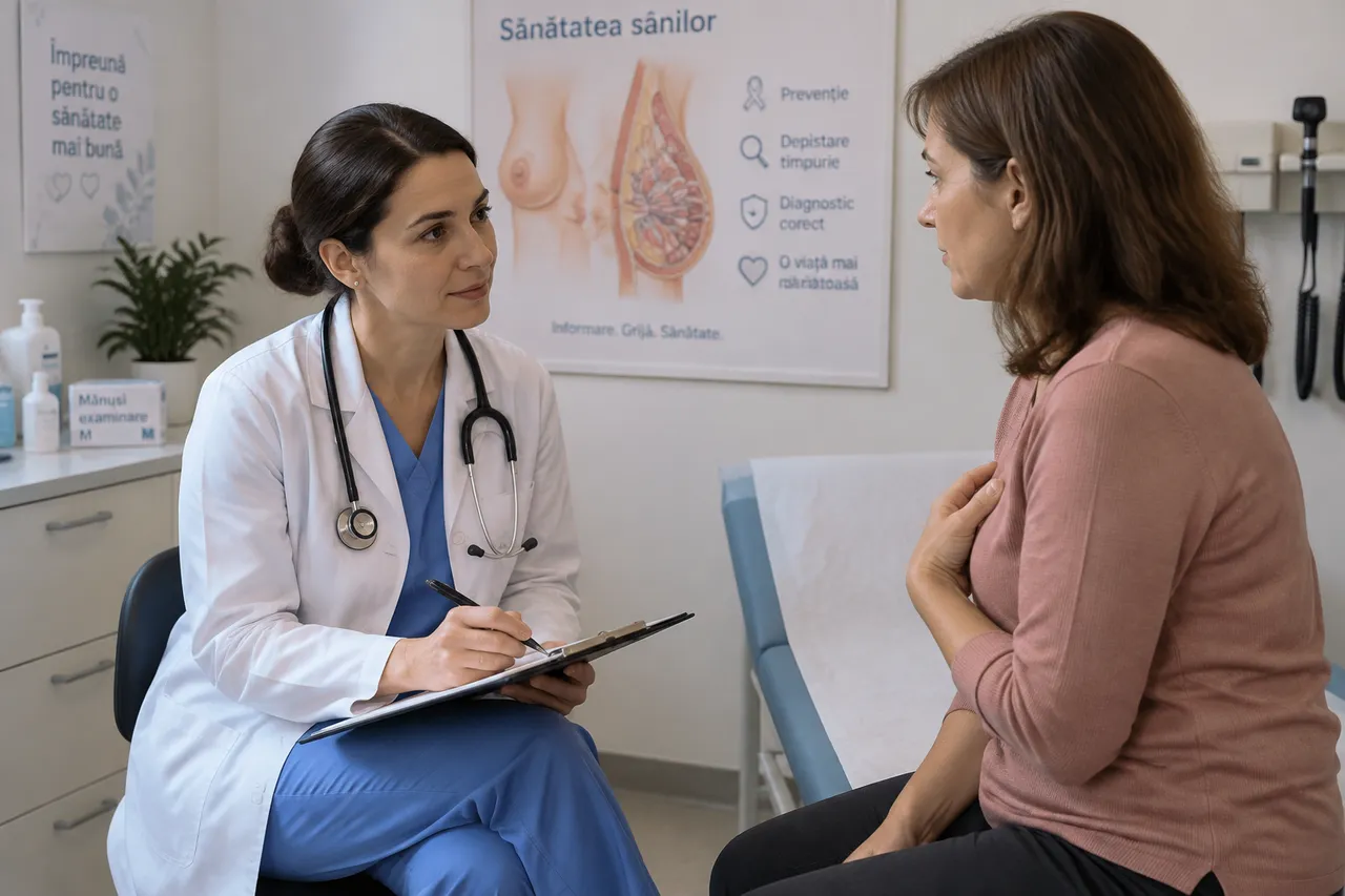 consult medical pentru nodul la sân