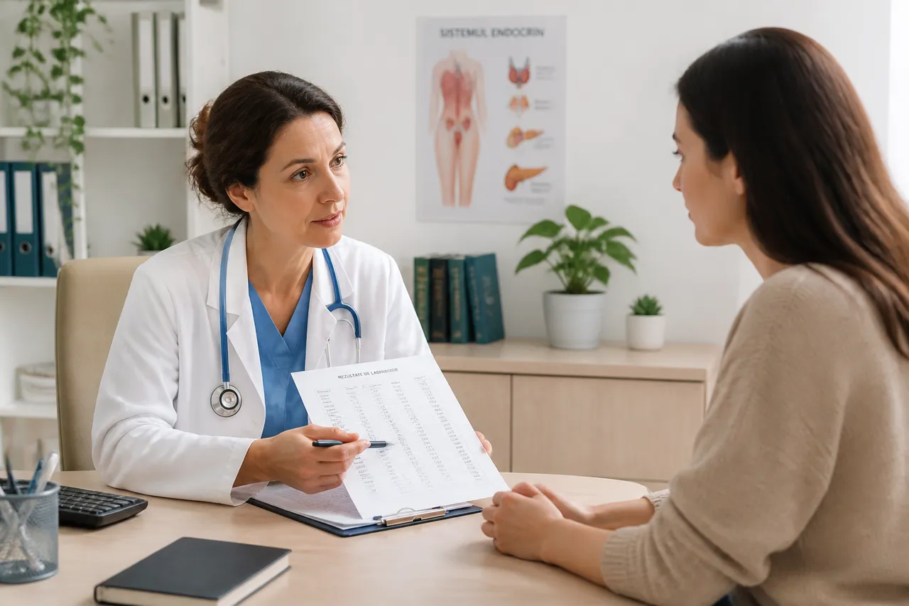 consultație medicală pentru sănătatea metabolică