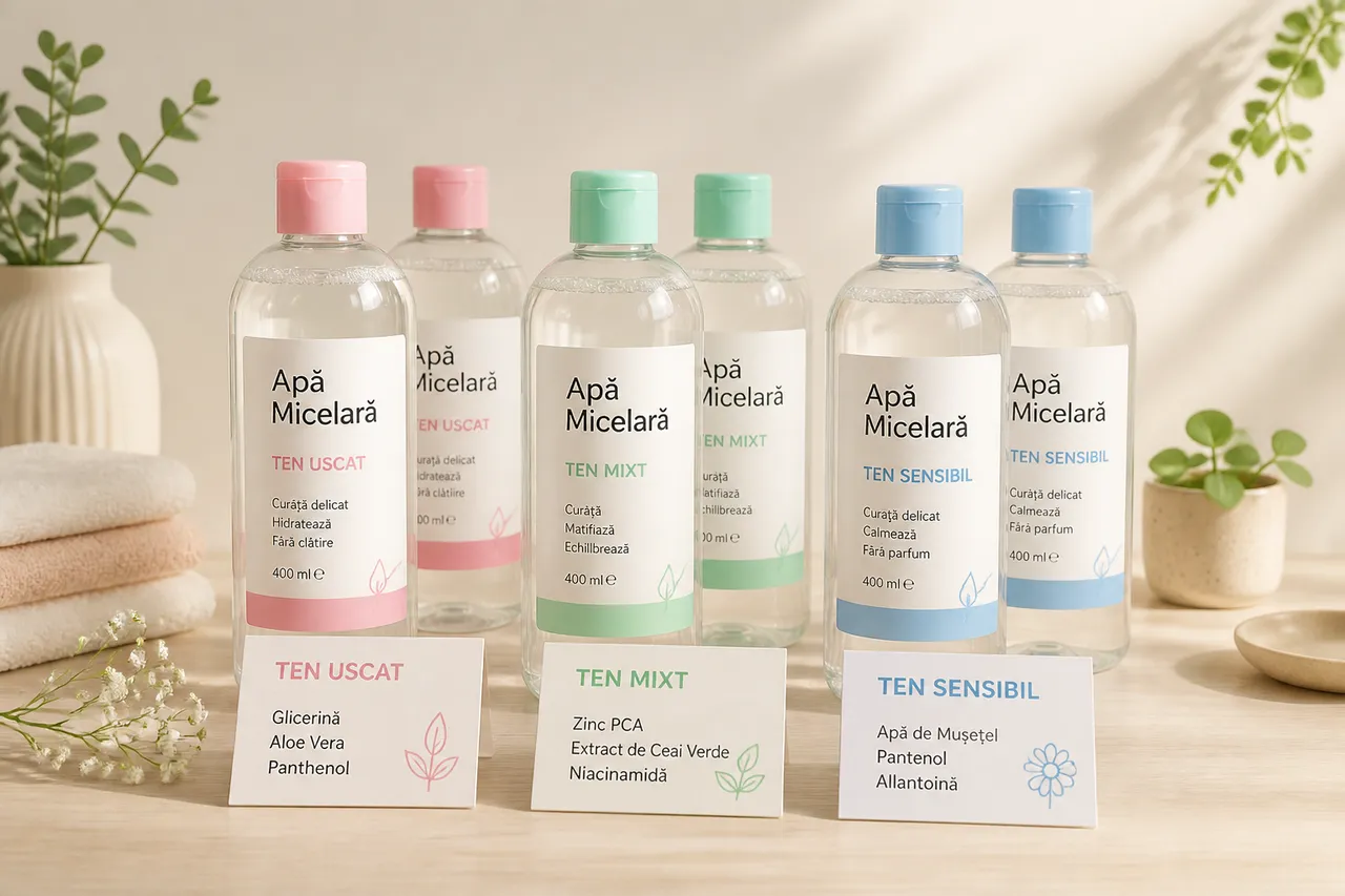 cum alegi formula apei micelare după tipul de ten