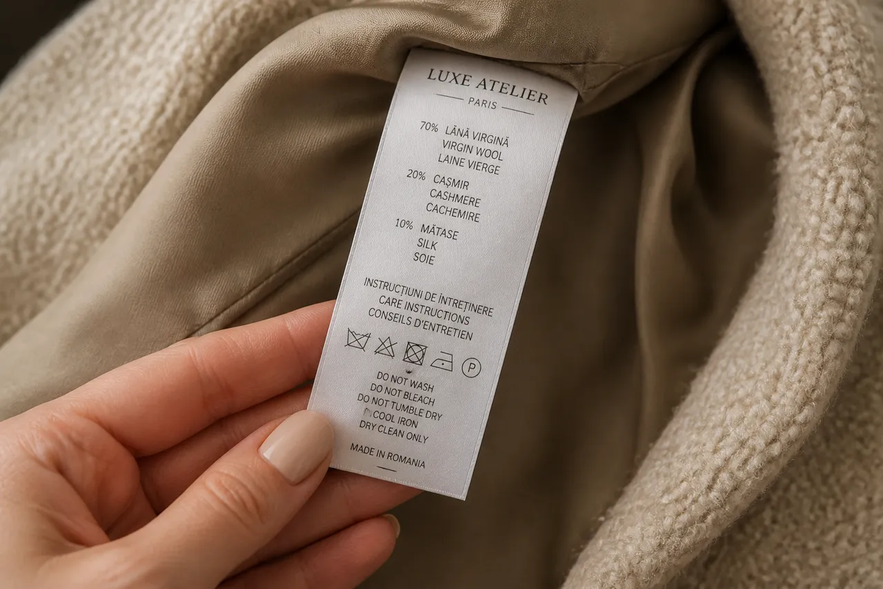 cum verifici eticheta hainelor de designer la reducere
