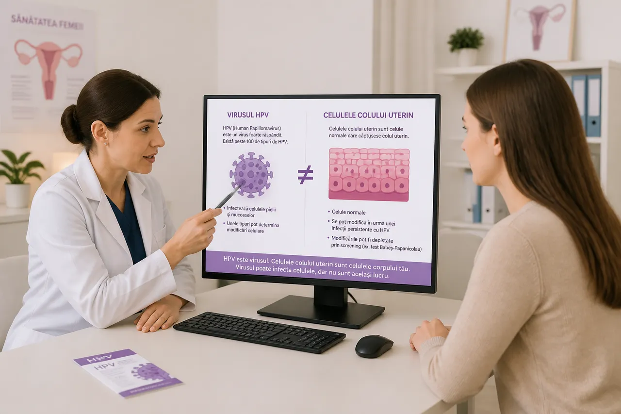 diferența dintre testarea HPV și examenul Papanicolau
