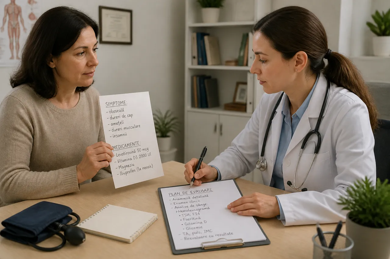 discuția cu medicul de familie înaintea investigațiilor medicale