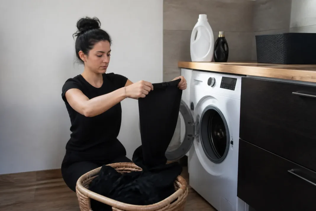 Hainele negre își păstrează eleganța când le speli cu mai multă grijă Hainele negre își păstrează eleganța când le speli cu mai multă grijă