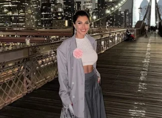 Ilinca Vandici, imagini din New York în timpul sarcinii