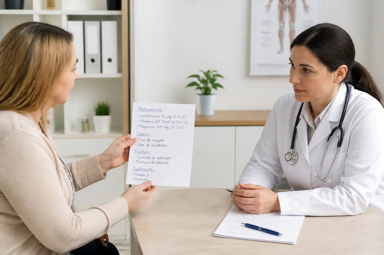 istoricul medical complet la consultație