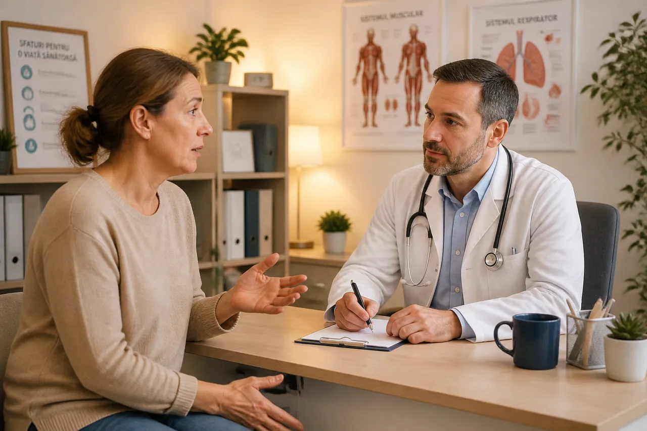 medicul de familie evaluează simptomele nespecifice ale unei femei