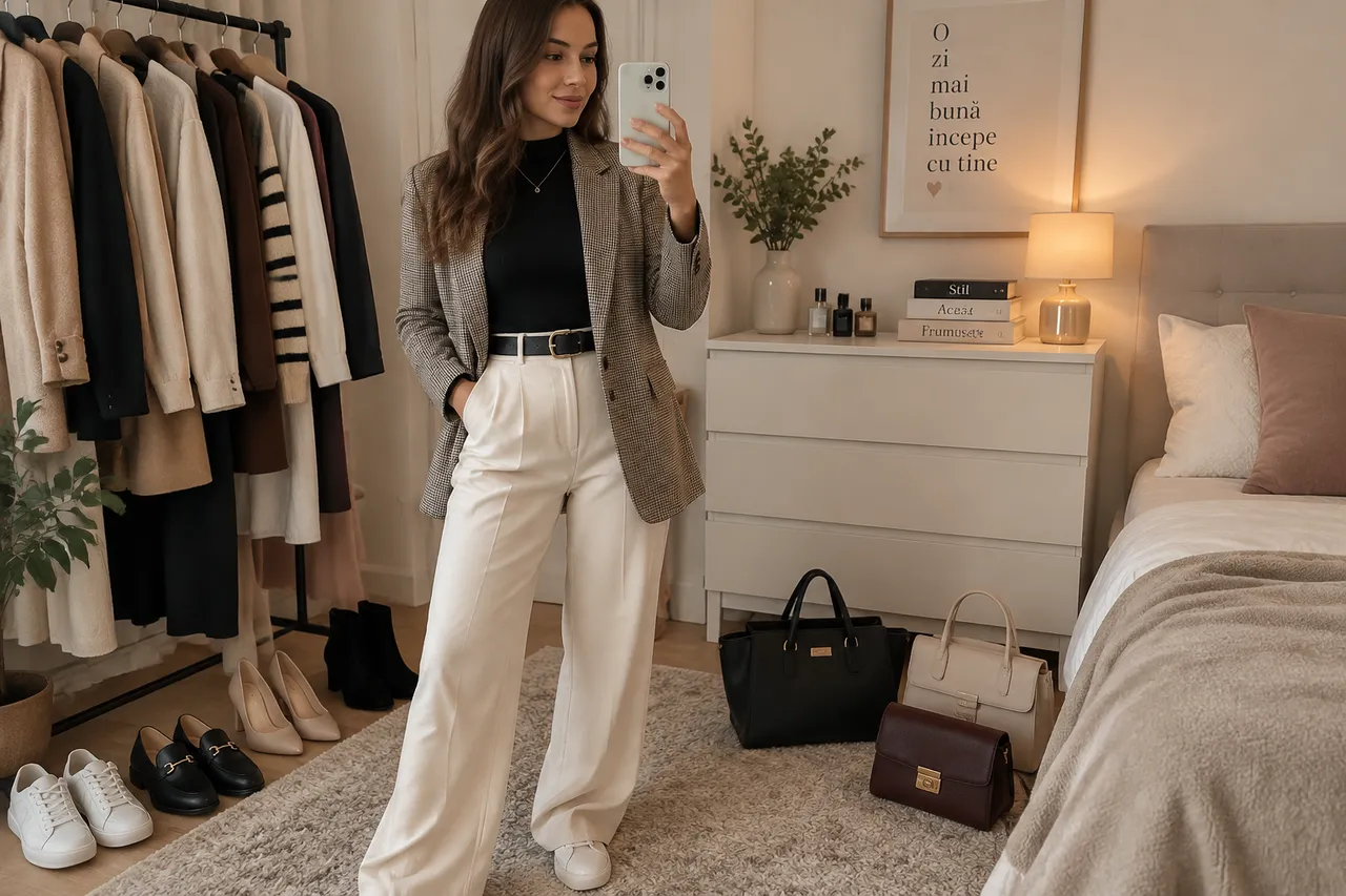 testarea ținutelor pentru un dressing capsulă versatil