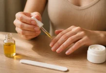 Unghiile fragile după manichiura semipermanentă au nevoie de îngrijire blândă