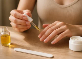 Unghiile fragile după manichiura semipermanentă au nevoie de îngrijire blândă