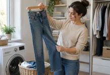 Blugii elastici își pierd forma din motive pe care le poți preveni Blugii elastici își pierd forma din motive pe care le poți preveni