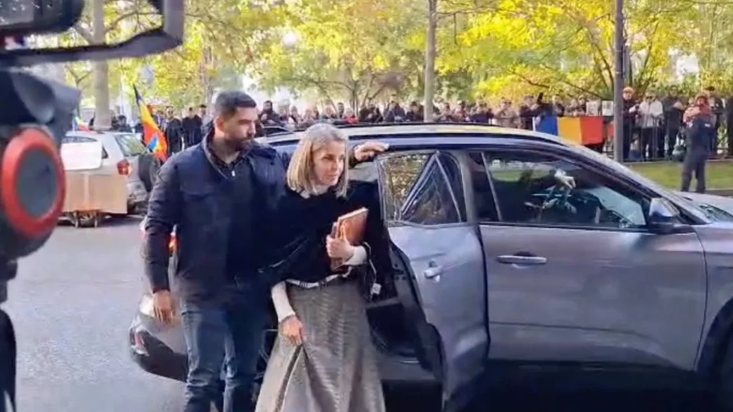 Cristela Georgescu, audiată la DIICOT în ancheta în care soțul ei este arestat