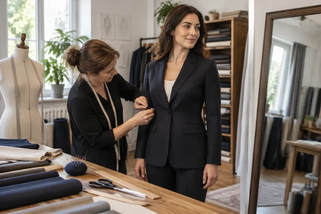Croitoria de retuș schimbă tivul talia și mânecile fără să piardă forma hainei Croitoria de retuș schimbă tivul talia și mânecile fără să piardă forma hainei