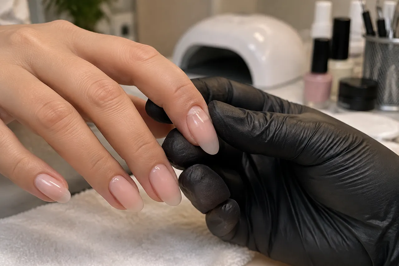 desprindere gel unghie naturală și întreținere manichiură