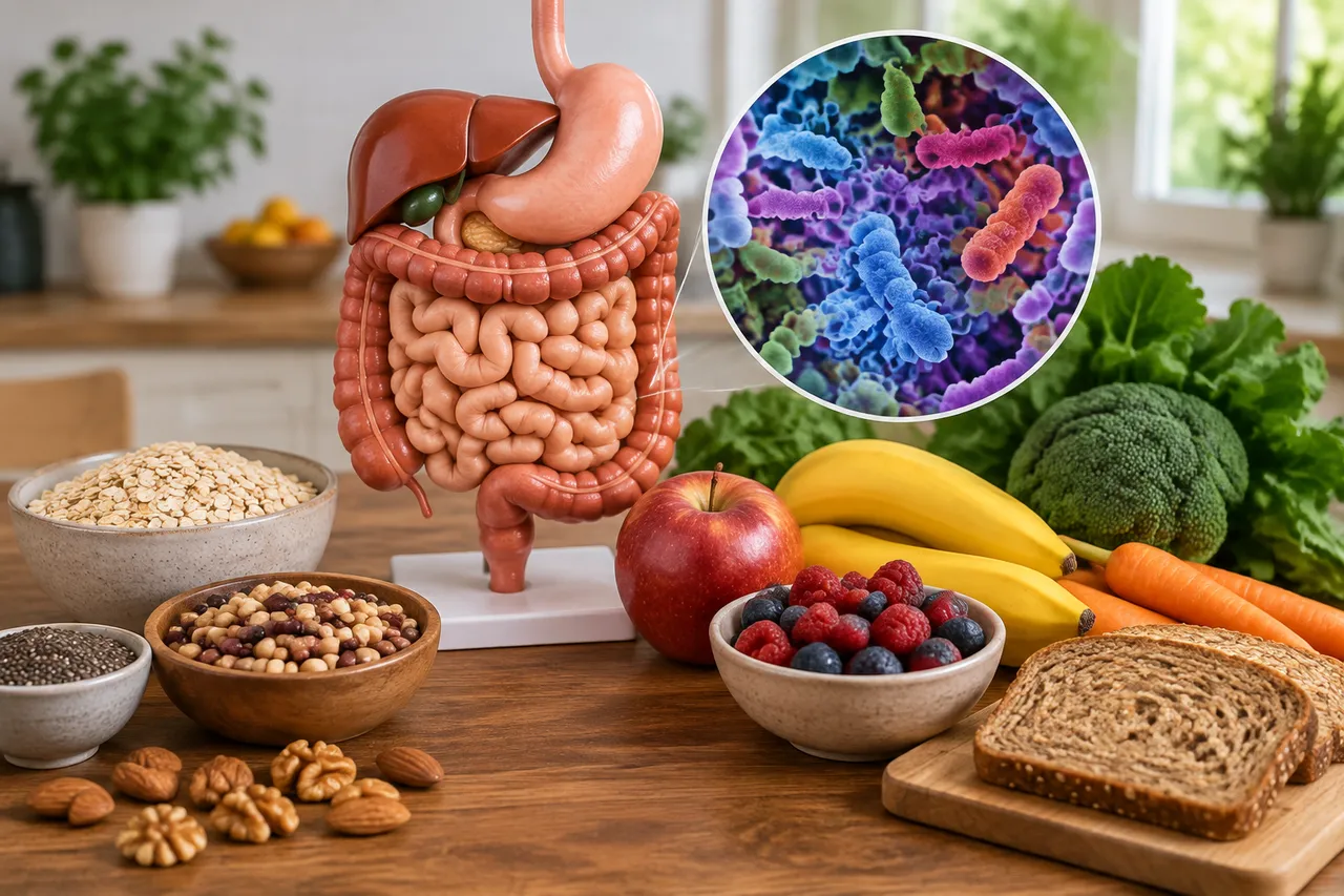 microbiom intestinal alimentație fibre digestie