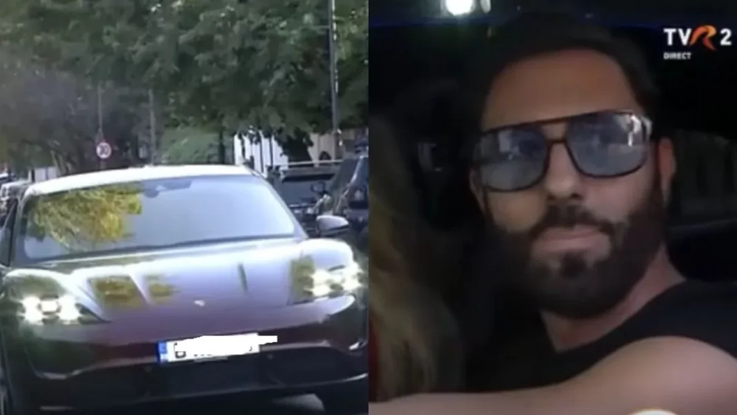 Tudor Bota, angajat TVR, surprins la volanul unui Porsche. Reacția Sorinei Matei